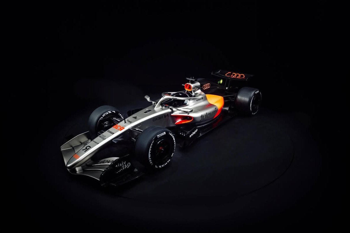 Audi 2026 livery, rated lowest on the grid