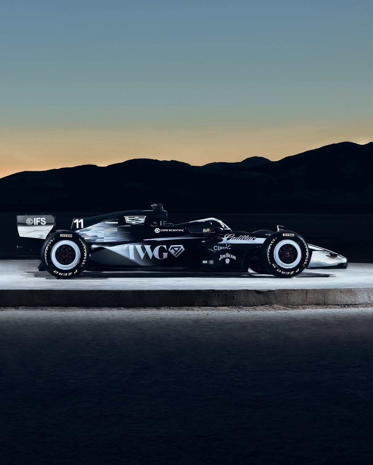 Cadillac 2026 livery, first season of the Jim Beam partnership