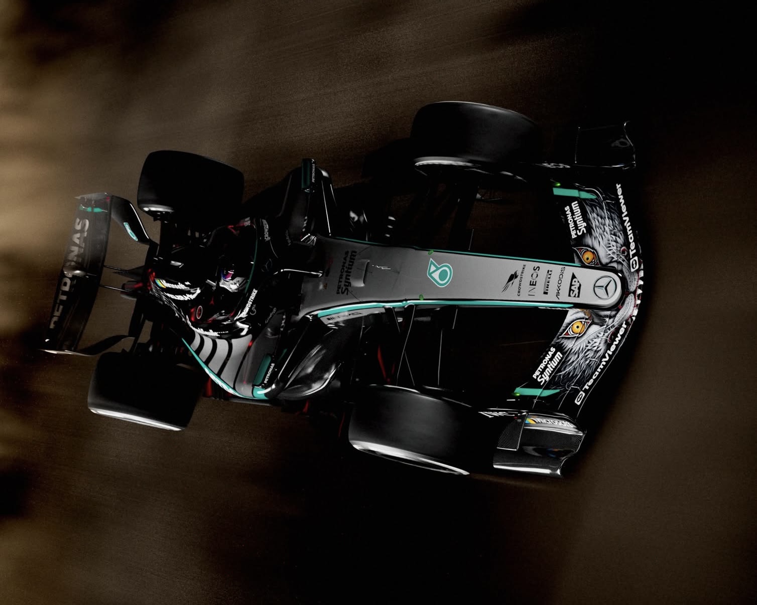 Race broadcast image from the 2026 season