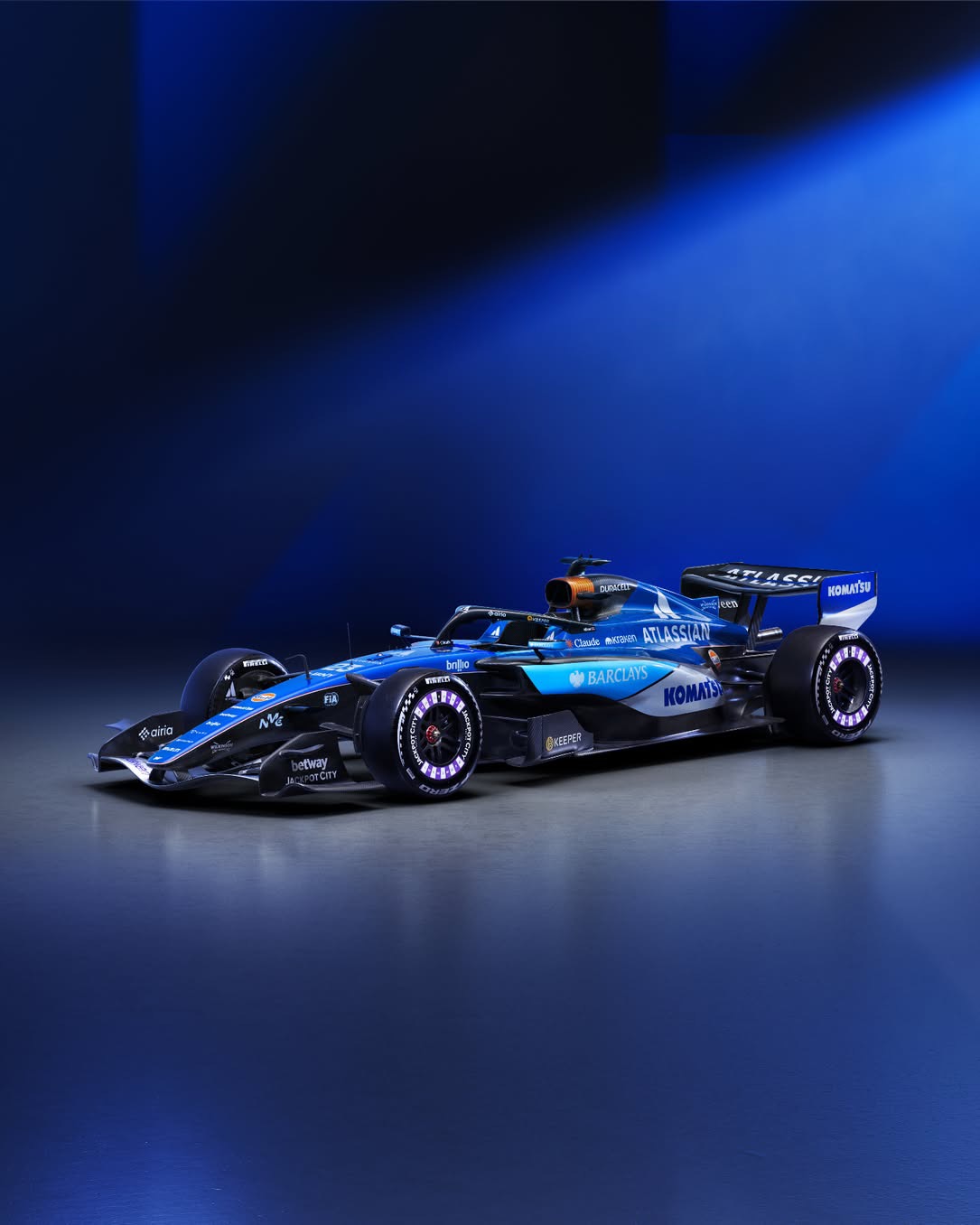 Williams 2026 livery with Santander branding