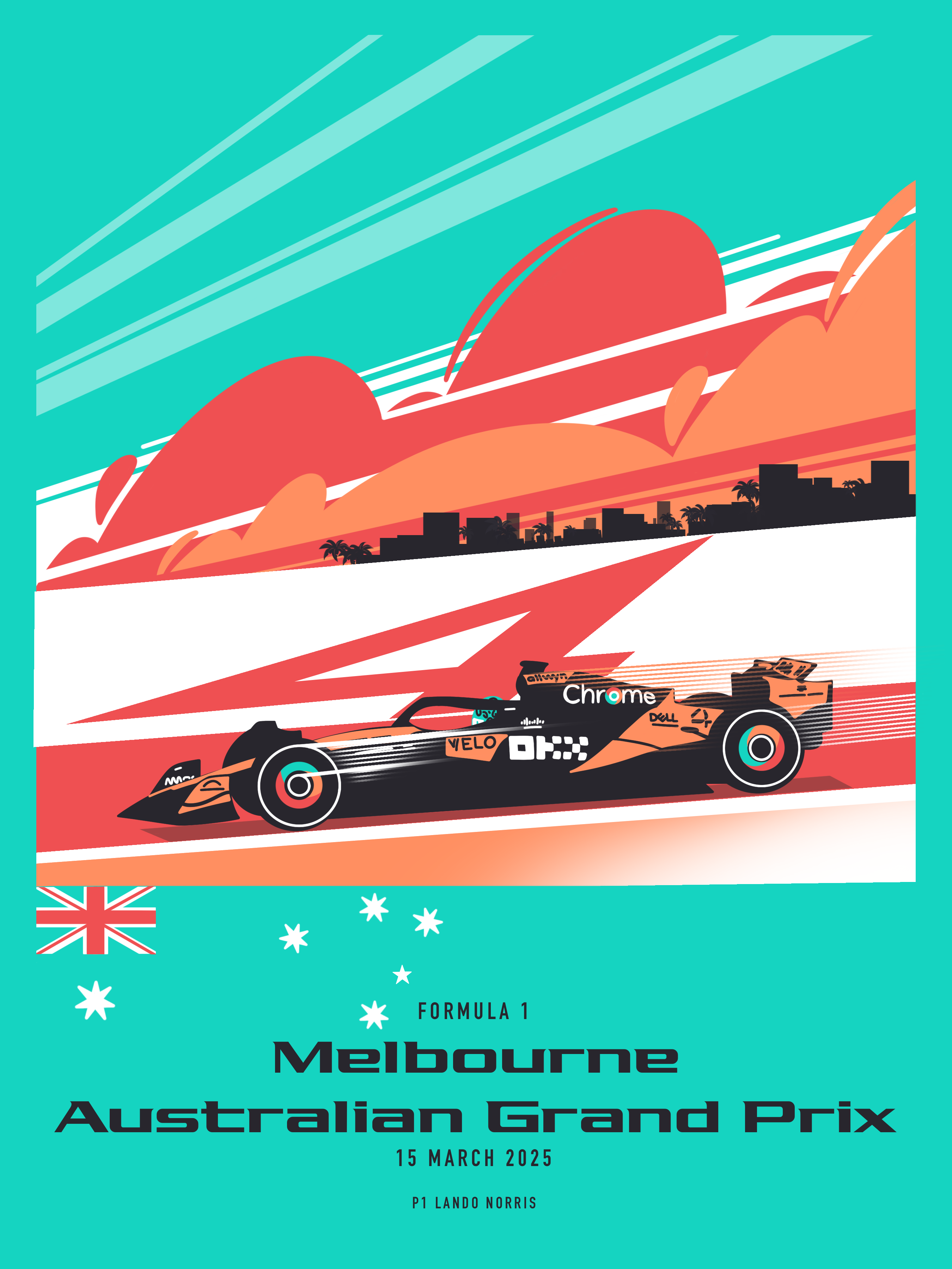 Australian Grand Prix poster