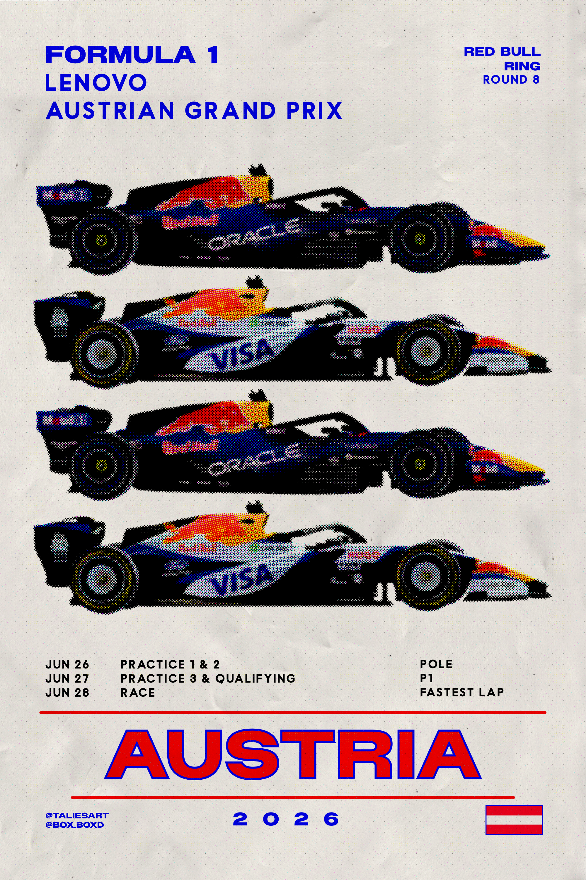 Austrian Grand Prix poster
