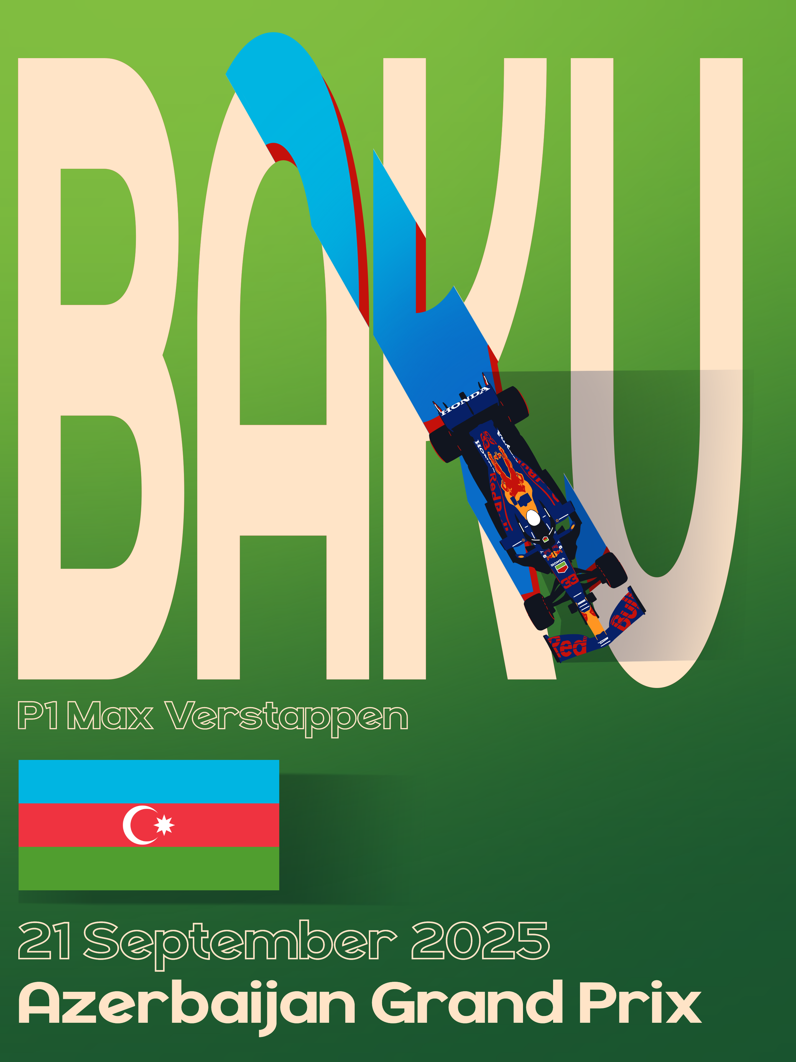 Azerbaijan Grand Prix poster