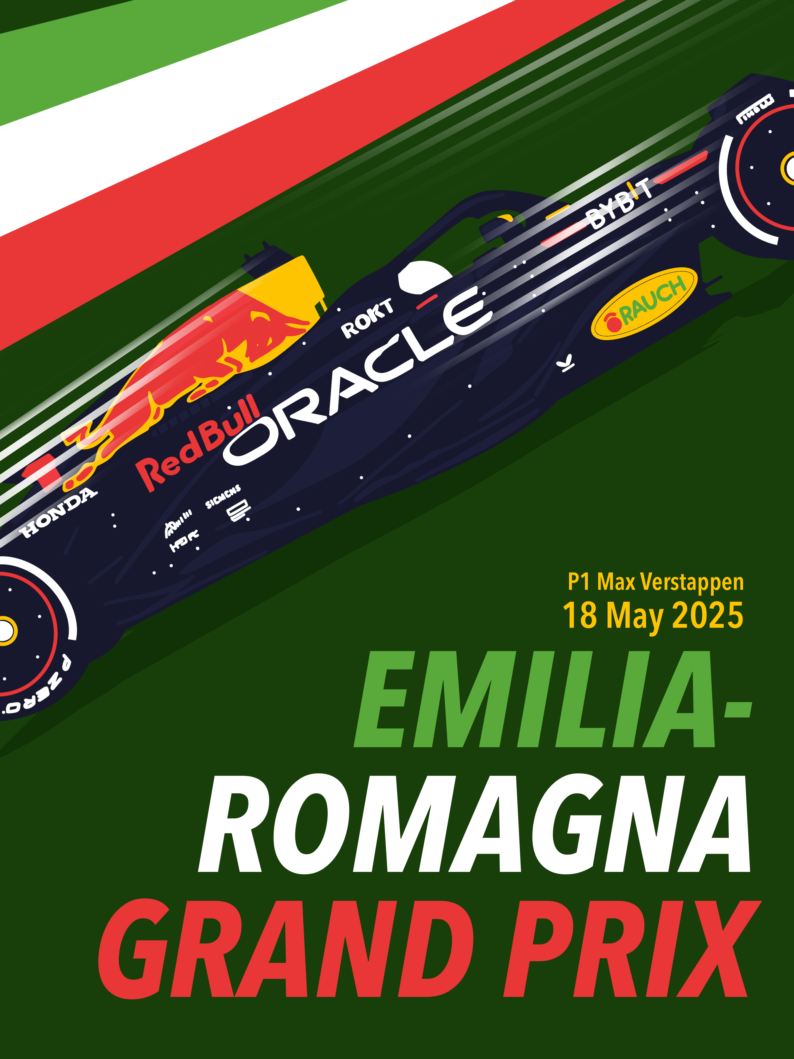 Emilia Romagna Grand Prix poster