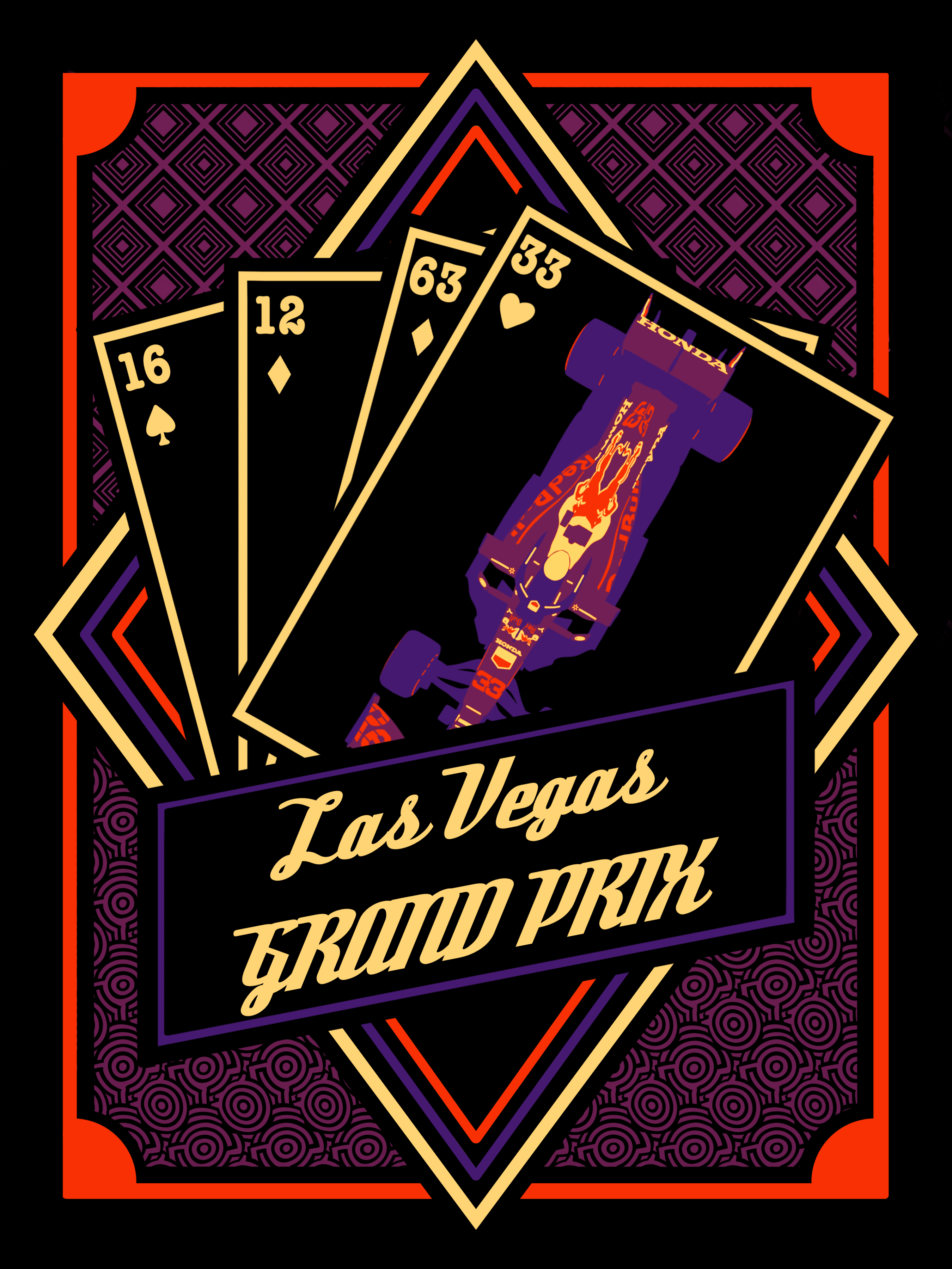 Las Vegas Grand Prix poster