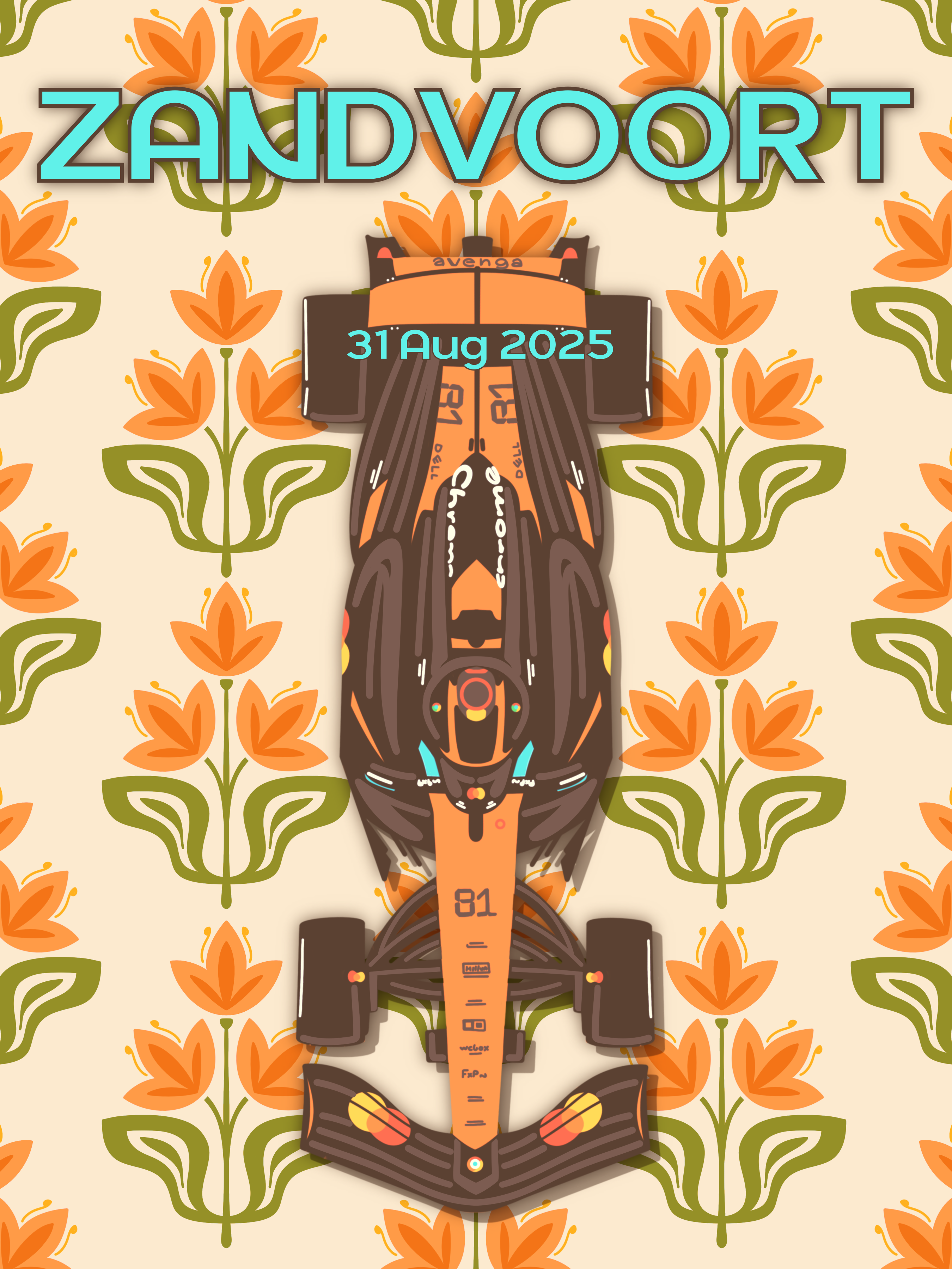 Dutch Grand Prix poster