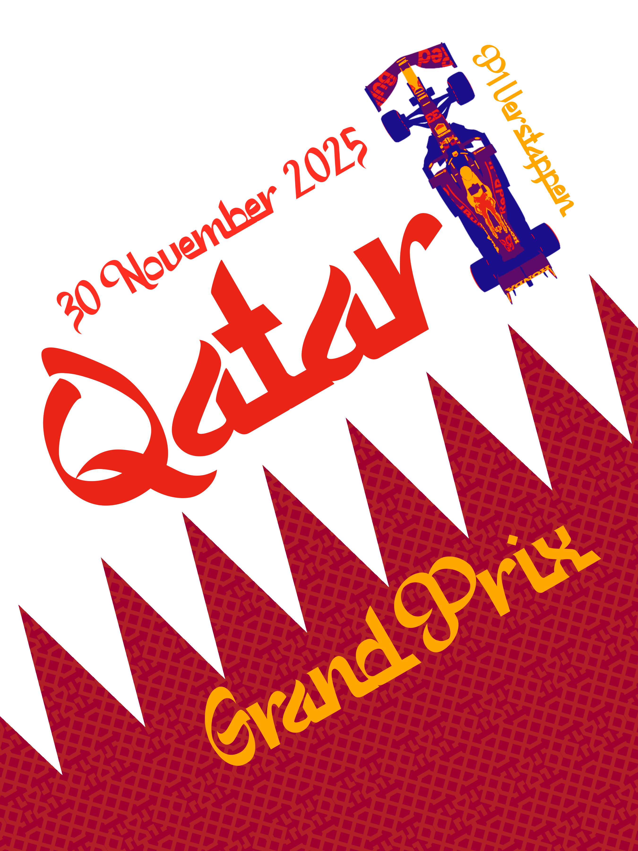Qatar Grand Prix poster