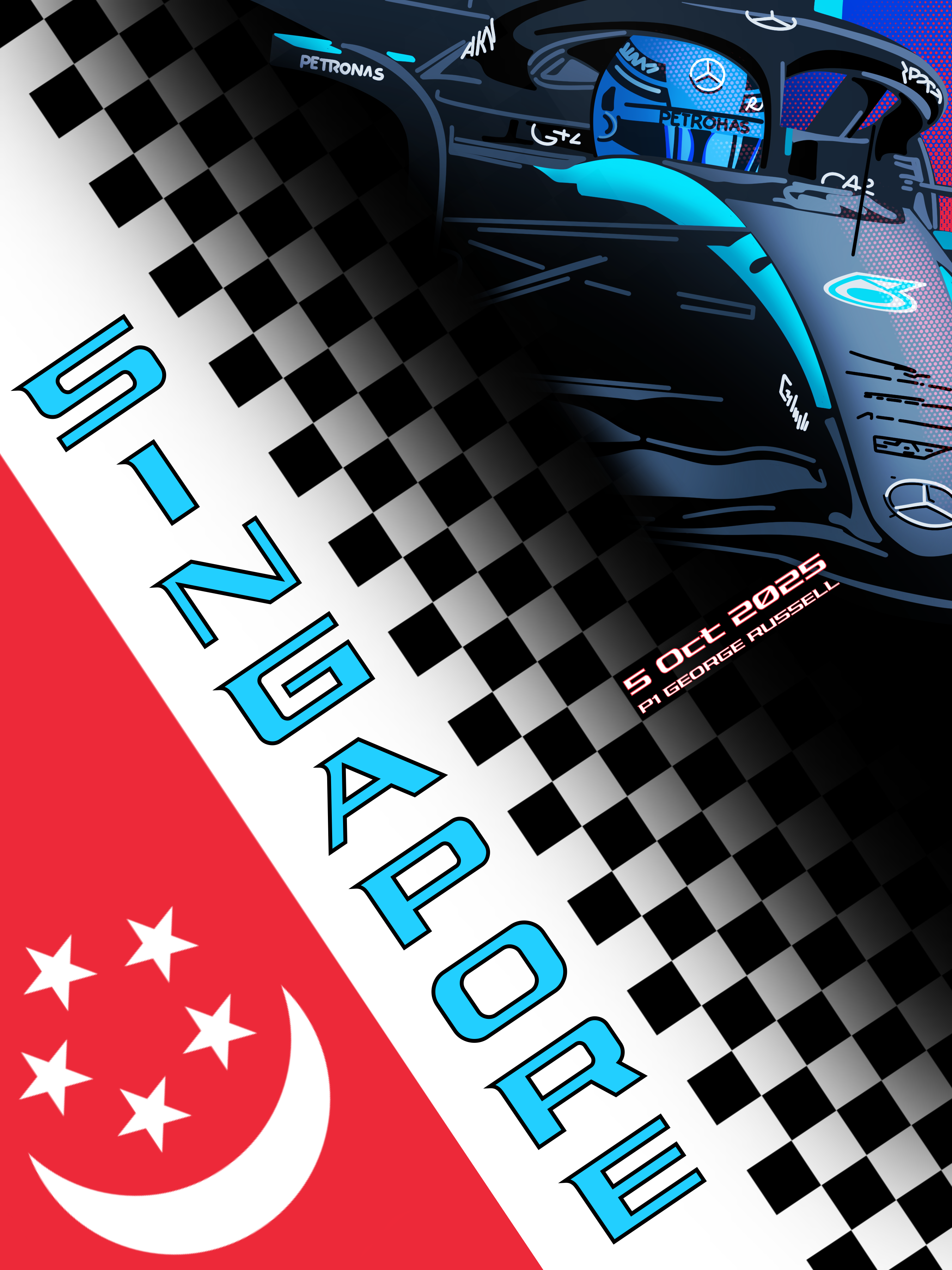 Singapore Grand Prix poster