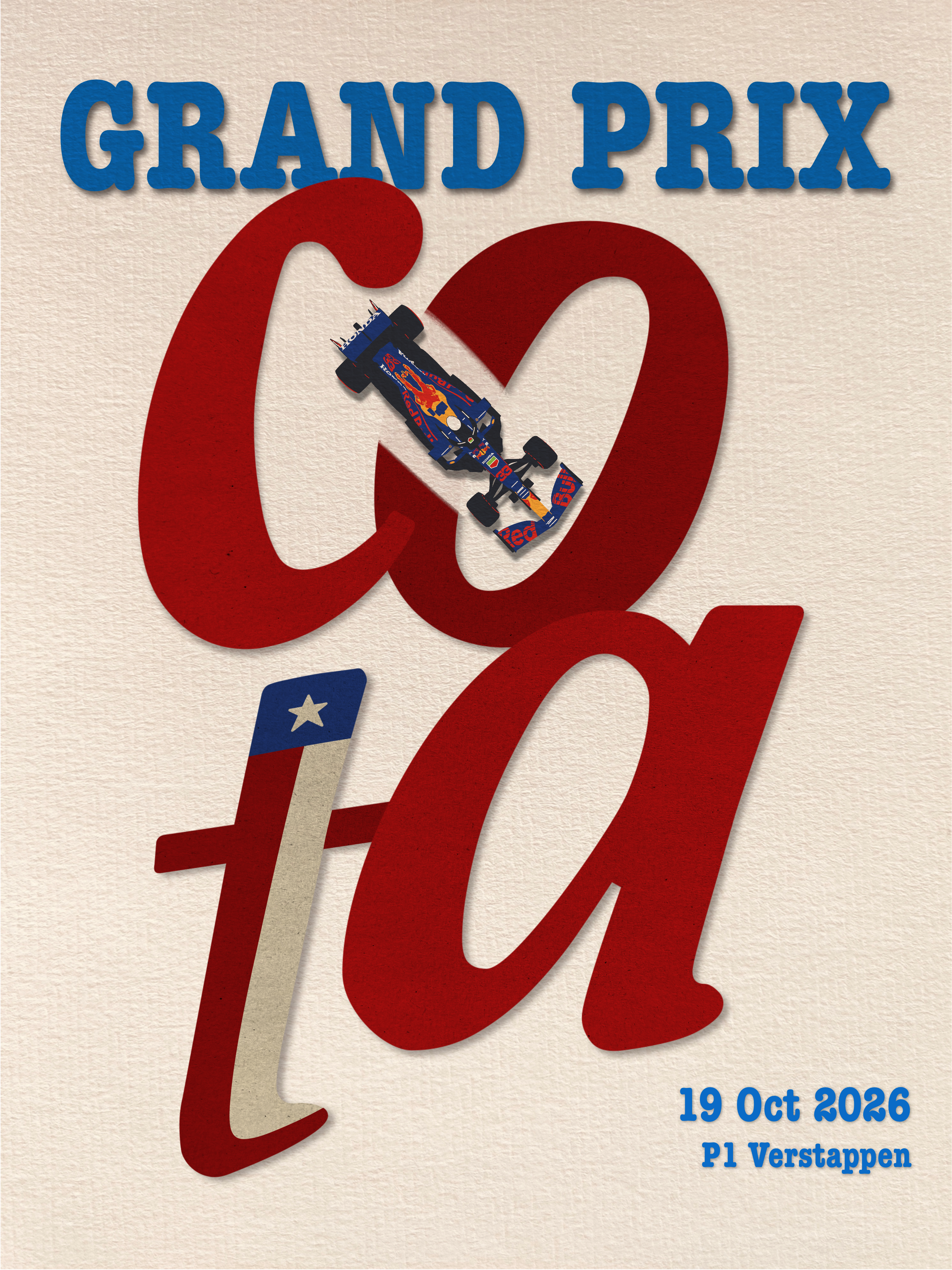 United States Grand Prix poster